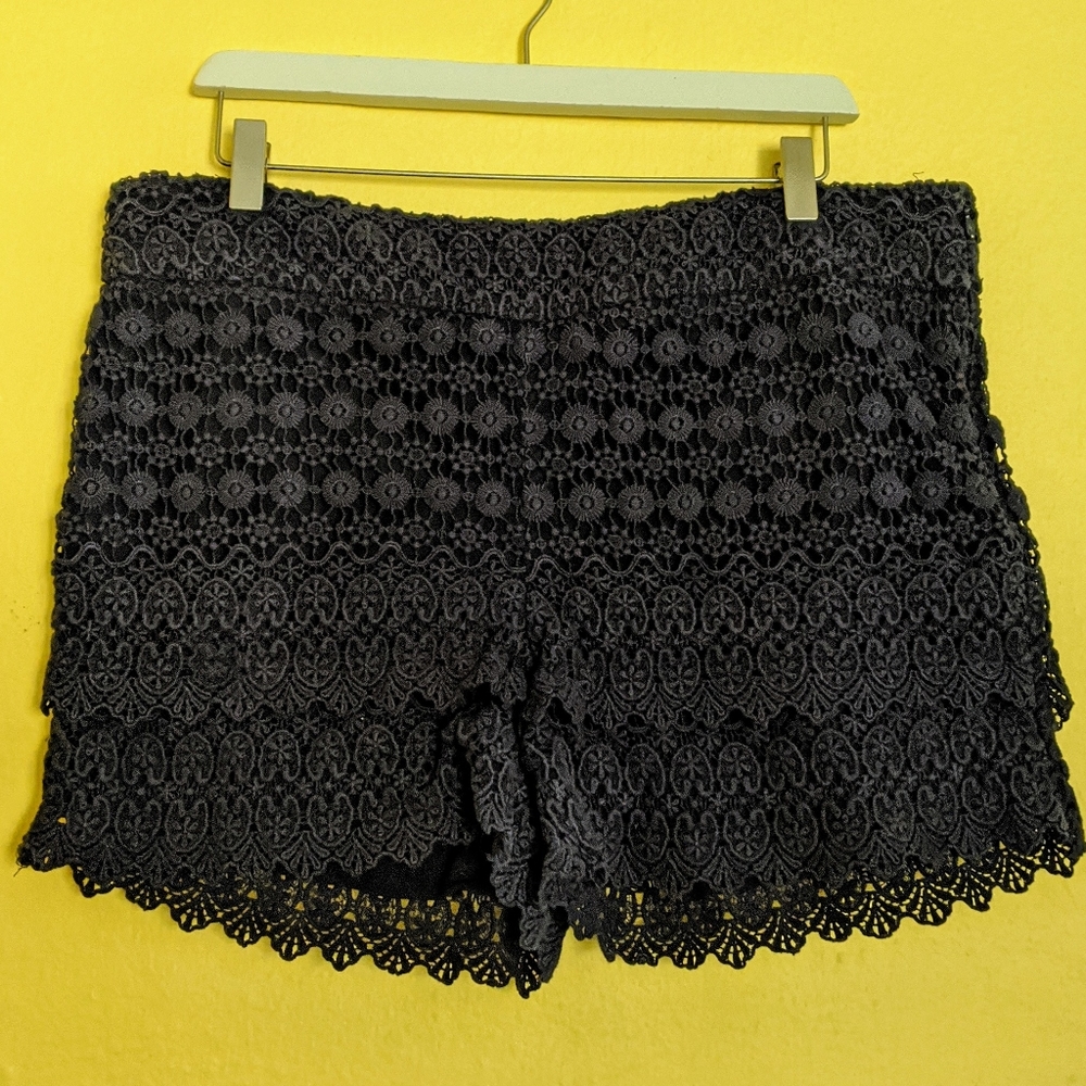 Ann Taylor Loft Riviera Shorts Sz 14 Navy